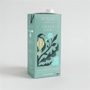 Rishi Organic Chaga Chai Concentrate (32 oz.) (12 cartons per case)