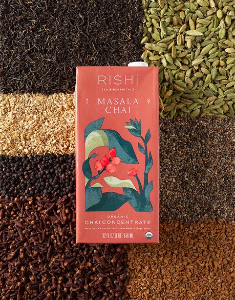 Rishi Organic Masala Chai Concentrate (32 oz.) – Caffè Umbria Canada