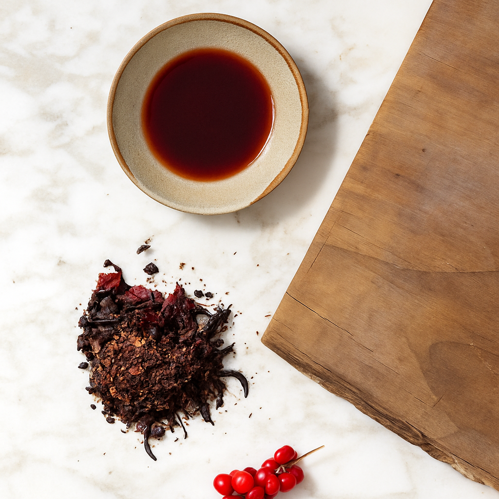 Rishi Organic Cranberry Yuzu Loose Leaf Tea (100 g)