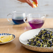 Load image into Gallery viewer, Rishi Organic Butterfly Pea Flower Loose Leaf Tea (100 g)
