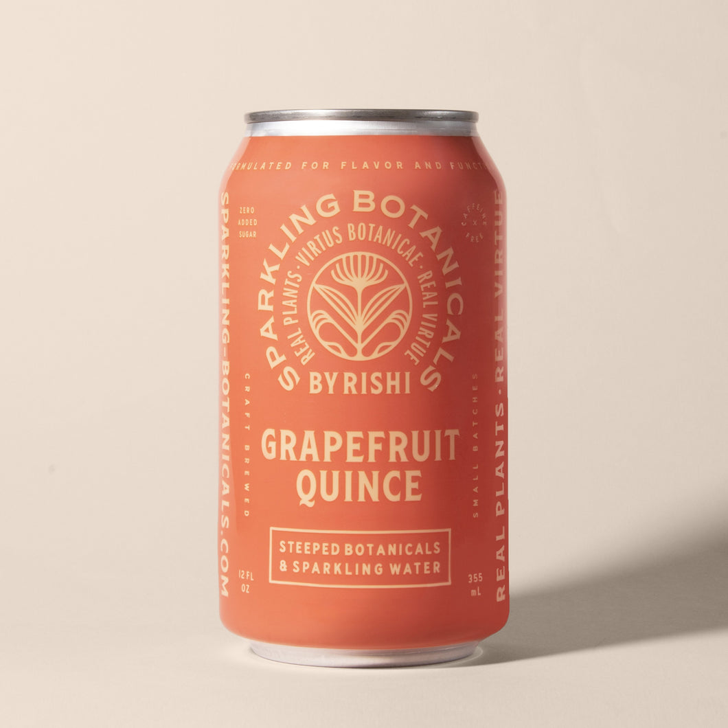 Rishi Sparkling Botanicals - Grapefruit Quince
