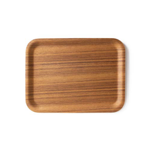 Load image into Gallery viewer, Teak Nonslip Tray
