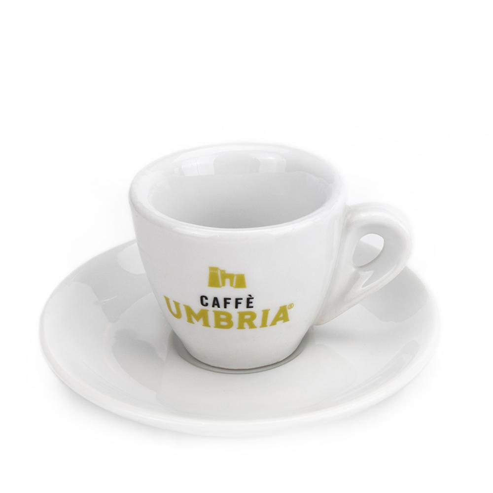 Logo Espresso Cup & Saucer