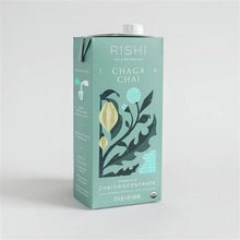 Load image into Gallery viewer, Rishi Organic Chaga Chai Concentrate (32 oz.) (12 cartons per case)
