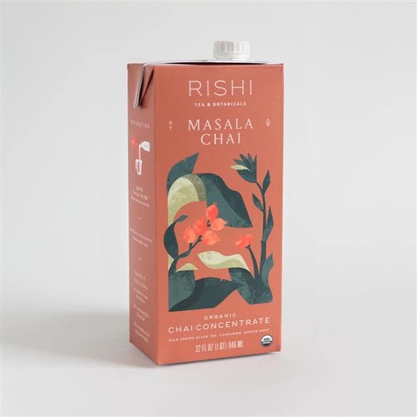 Rishi Organic Masala Chai Concentrate (32 oz.) – Caffè Umbria Canada